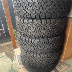 BFGoodrich KO2 LT285/70R17 All-Terrain Tires – Set of 5 – Load Range E