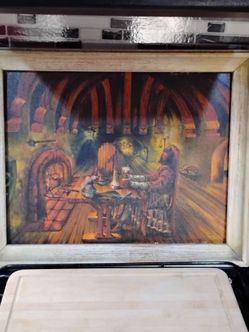 Devoe painting on canvas original.