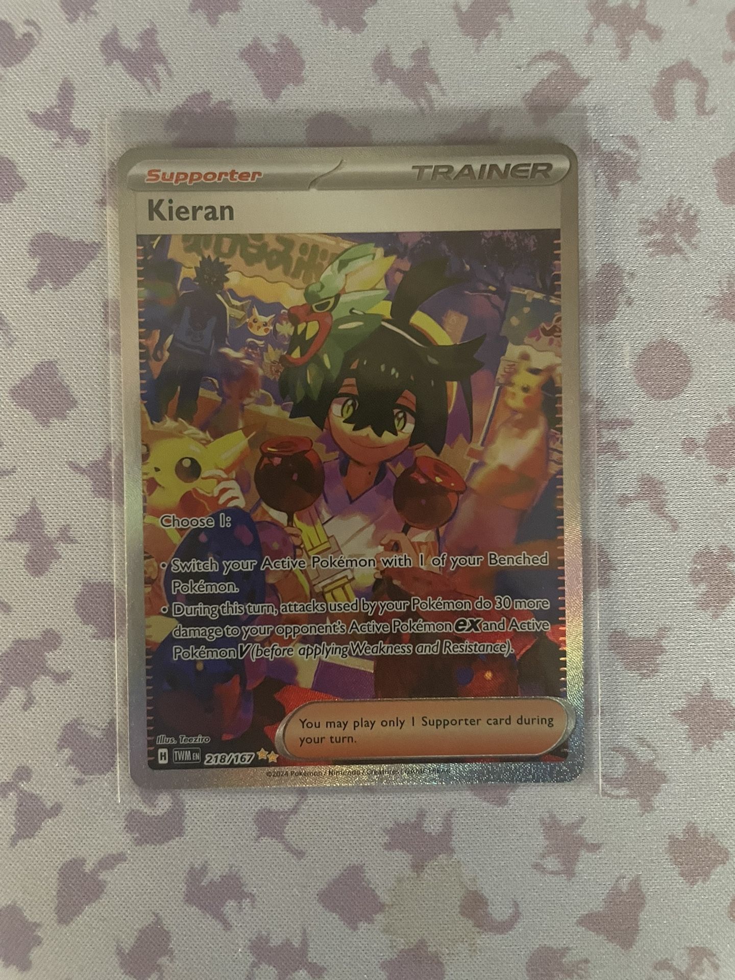 kieran pokemon card PSA 9 Jolteon ex - Japanese Holo Photos show the exact card you will receive Pokemon Kieran (Alt Full