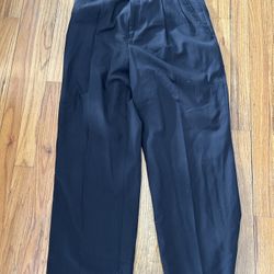 Men's black dress pants size 36 regular 