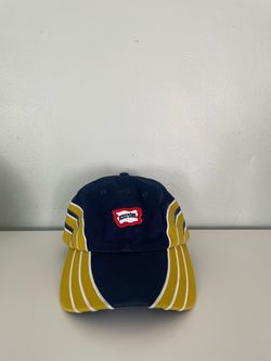 VINTAGE Y2K Billionaire Boys Club (BBC) ICE CREAM Rare Strapback Hat Navy Blue / Yellow