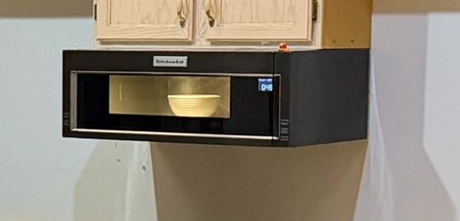 KitchenAid over range microwave low profile