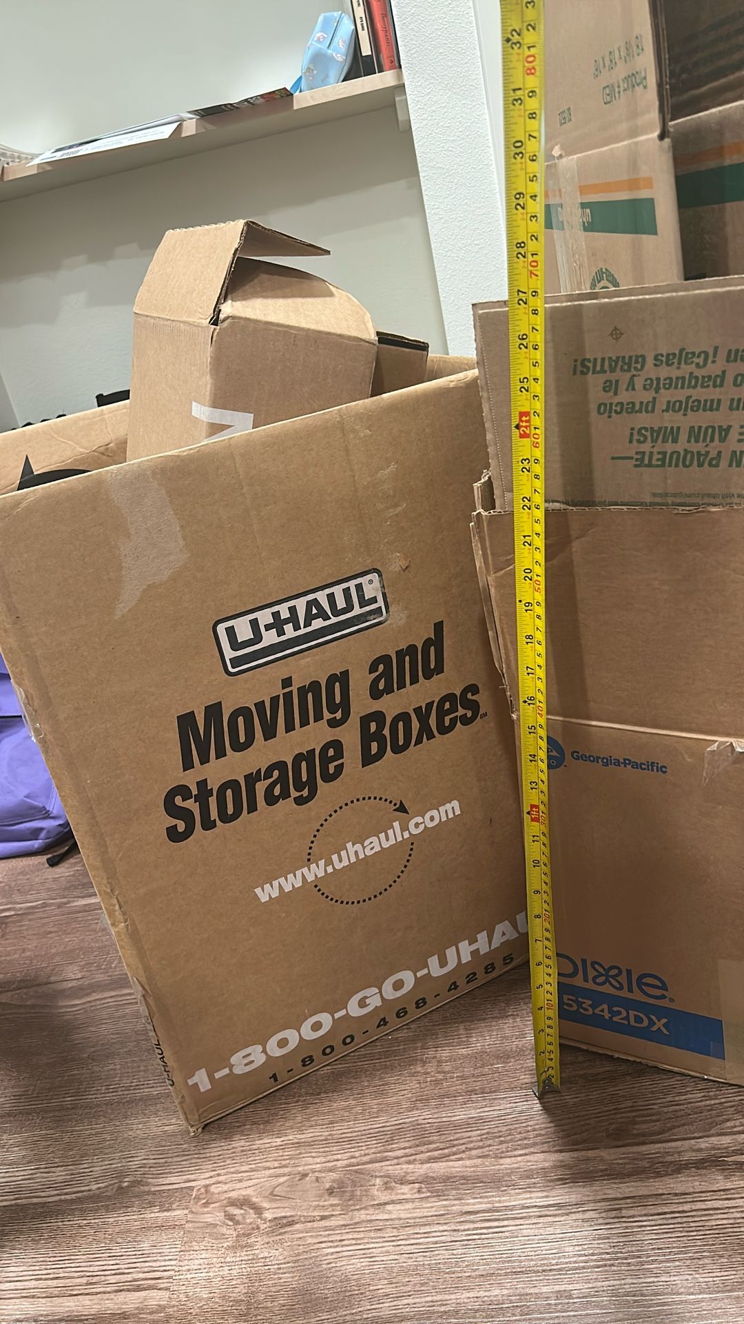 Cardboard Moving Boxes
