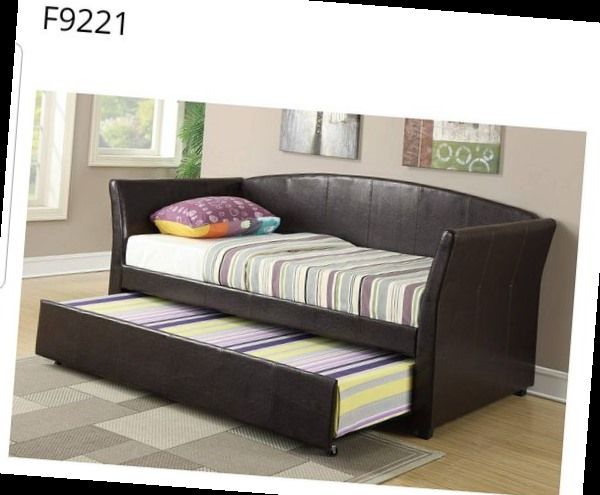 CLOSEOUTS LIQUIDATION SALE BRAND NEW TWIN SIZE DAY BED FRAME WITH TRUNDLE ADD MATTRESS ALL NEW FURNITURE PDX9221 MFUWU