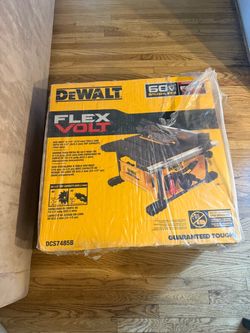 DeWalt FLEXVOLT 60V Table Saw DCS7485B