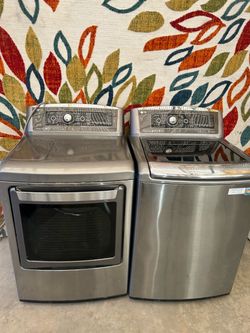 LG set gas laundry