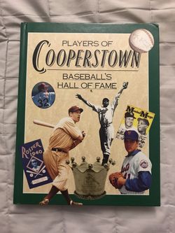 Players from Cooperstown: baseball’s hall of fame book