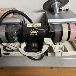 CabKing 6" Cabbing Machine | Lapidary Rock Grinder Polisher 