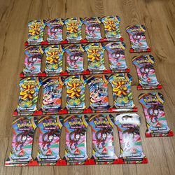 Chaos Rising Booster Packs Lot x23