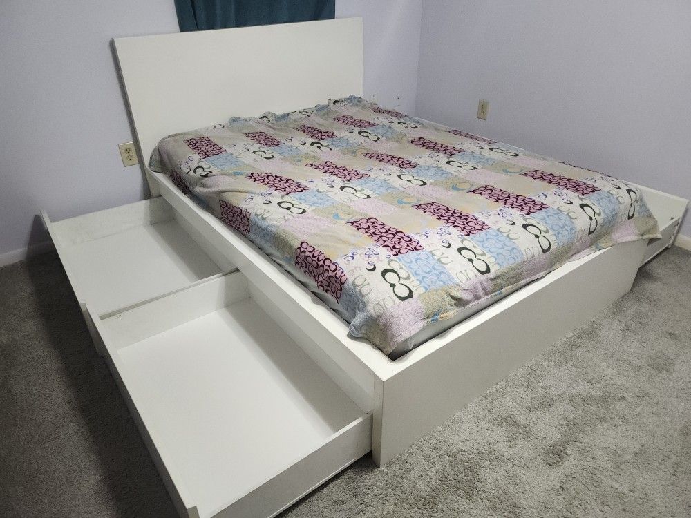 Full Sized Bed Frame And Mattress