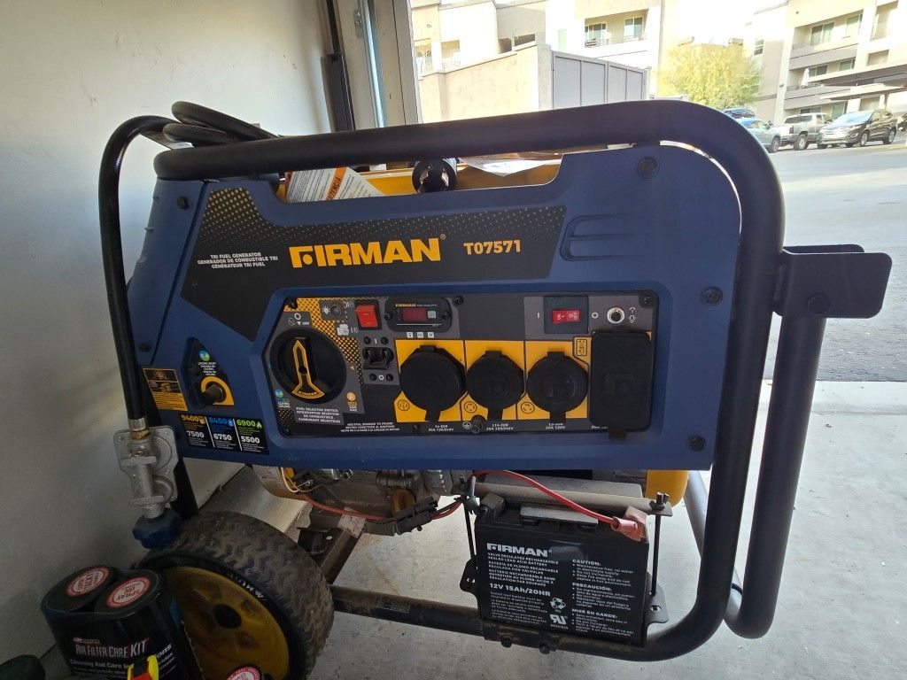 Firman-Tri-Fuel Portable Generator