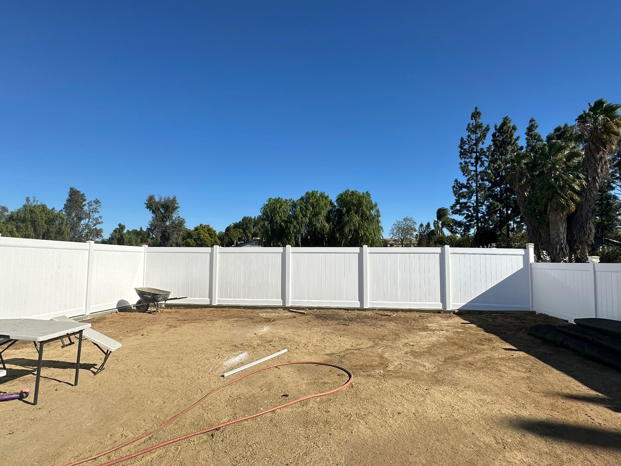 Vinyl Fence