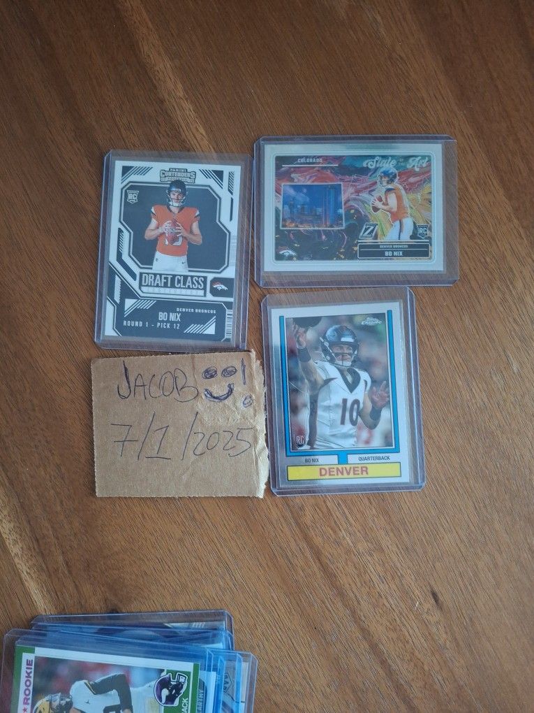 BO NIX ROOKIE CARDS!!