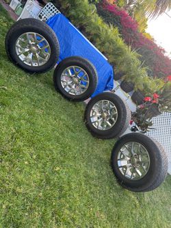 20” OEM GMC Wheels and Goodyear Tires