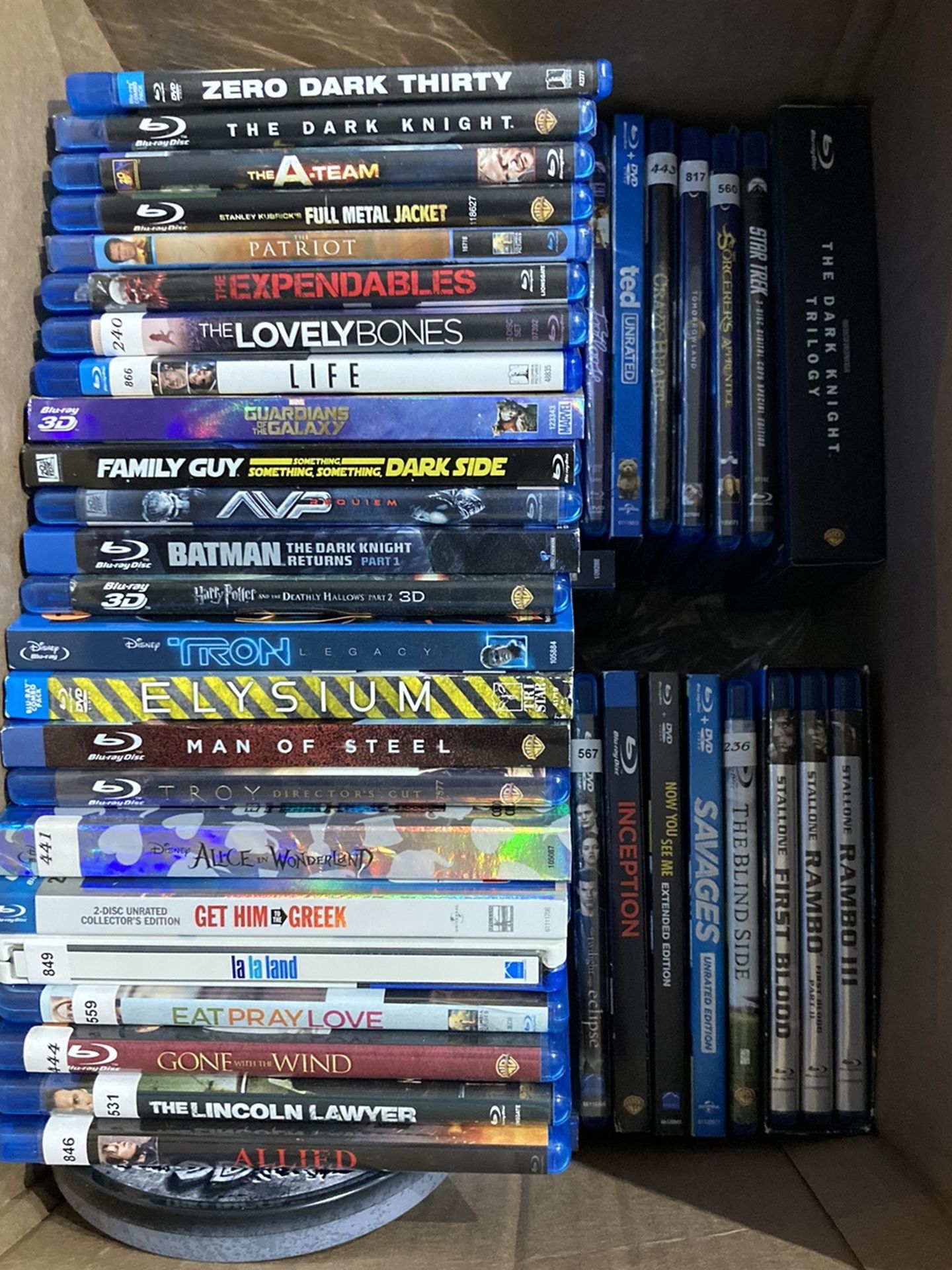 Lot Of 70 Blu-Rays - Many Have DVD as Well No Junk!!