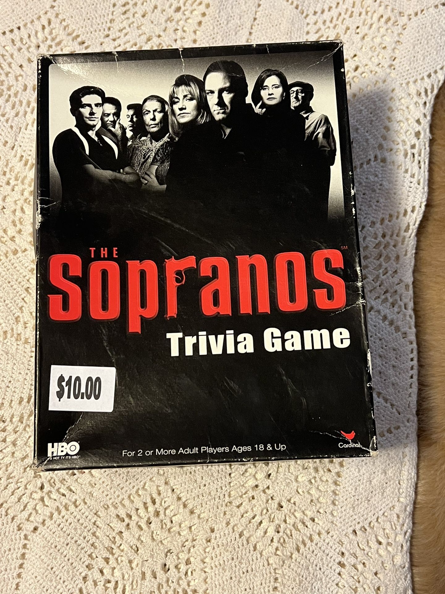 "The Sopranos Trivia Game" By Cardinal~Vintage-2004