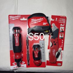Milwaukee Hand tools New 