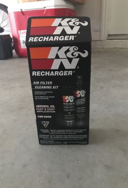 K&N filter cleaning kit