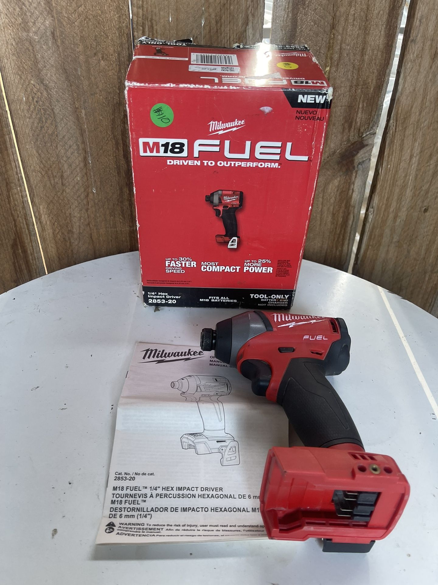 Milwaukee M18 FUEL 18 Volt Lithium Ion Brushless Cordless 1/4 in