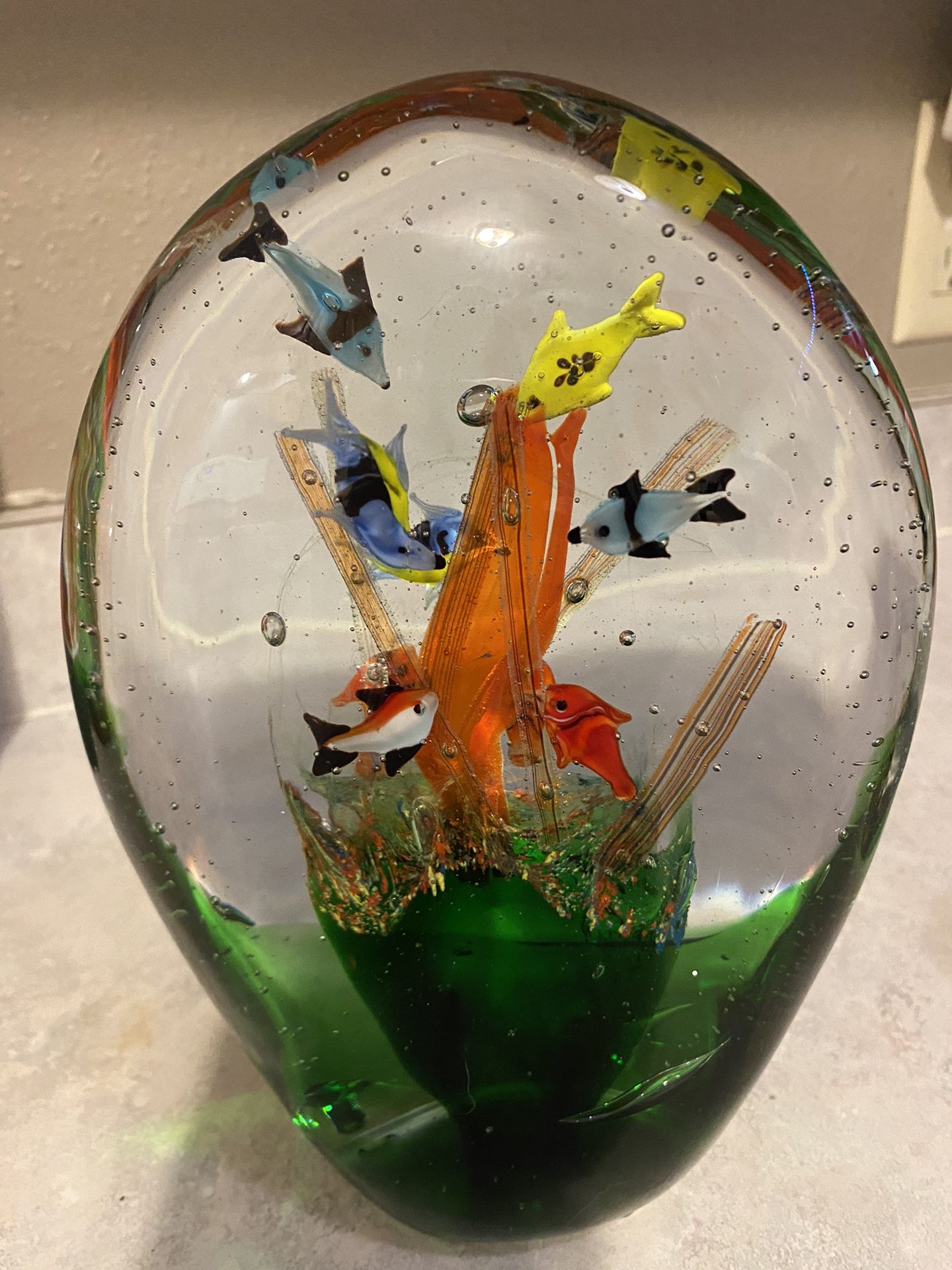 Beautiful Glass Paperweight