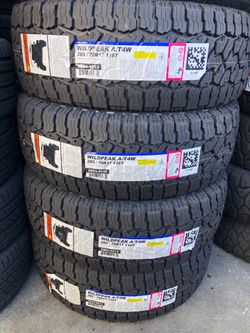 285/70R17 Falken Wilpeak At4W New Tires Installed And Balanced