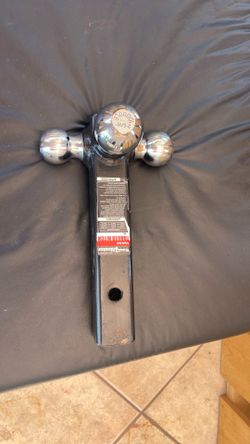 HAUL-MASTER Triple Ball Trailer Hitch Mount Ball sizes: 1-7/8 in., 2 in., 2-5/16
