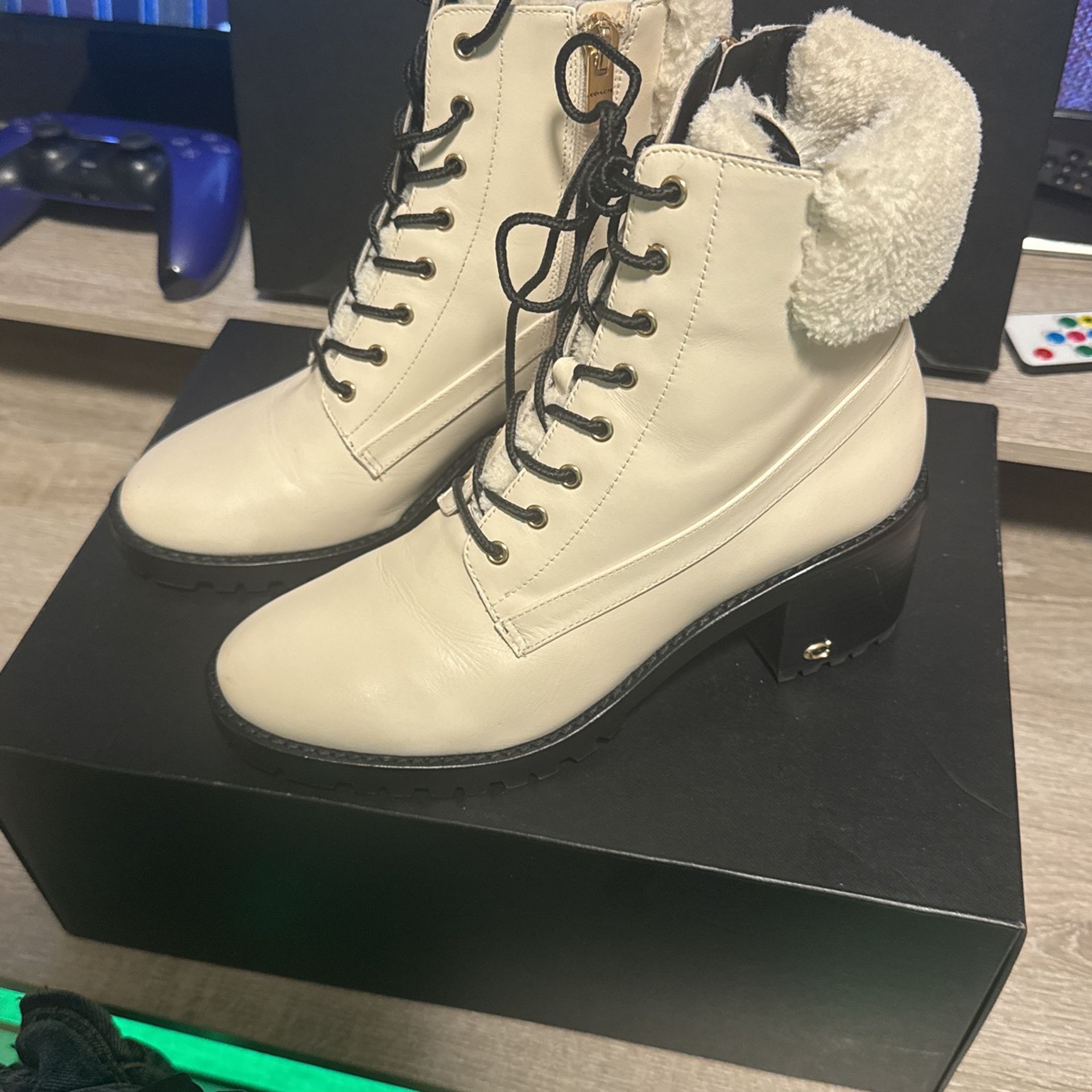 Coach Jill Leather Boots . 