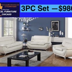 FREE DELIVERY💥Brand New 💥3PC Sofa, Loveseat, Chair Set 