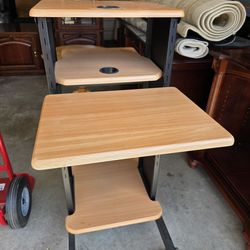 Adjustable height desk