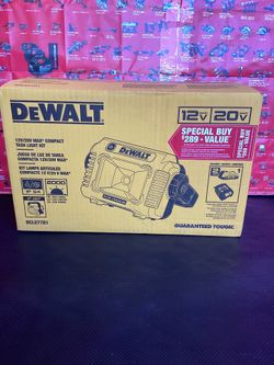 DEWALT 20V MAX LITHIUM-ION COMPACT CORDLESS TASK LIGHT WITH 2.0 AH BATTERY AND CHARGER INCLUDED