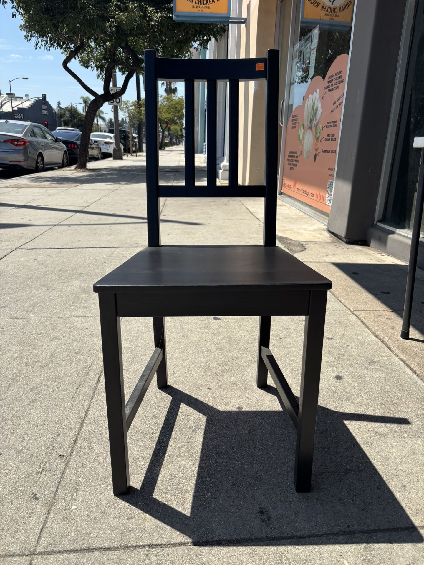 Black Chair 17x16x35"