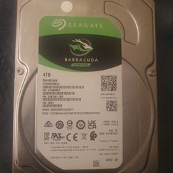 Seagate Barracuda 4tb HardDrive
