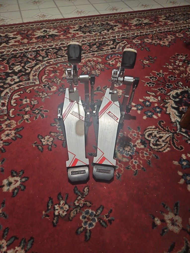 DDRUM 2 Single Longbaords Drum Bass Pedals