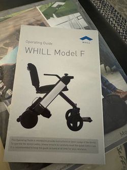 Whill Model F.  Electric wheelchair.  52.9 lbs.   Used very little.