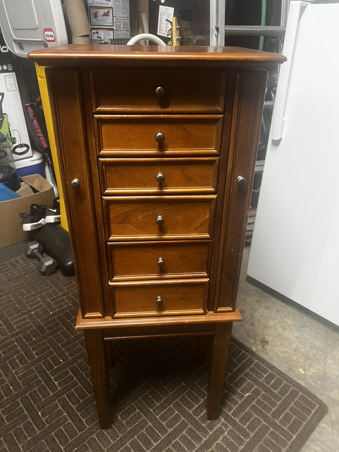 Wooden Jewelry armoire