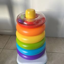 Ring Toss, Rock-a-stack, Toy
