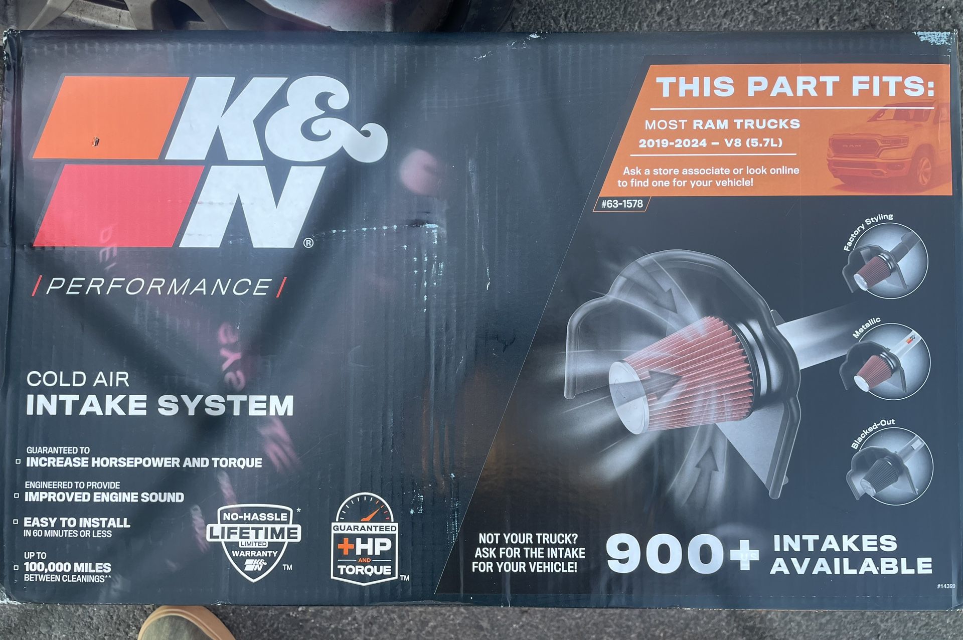 K&N Air Intake System