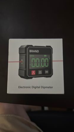 Digital Angle Finder w/Electronic Laser