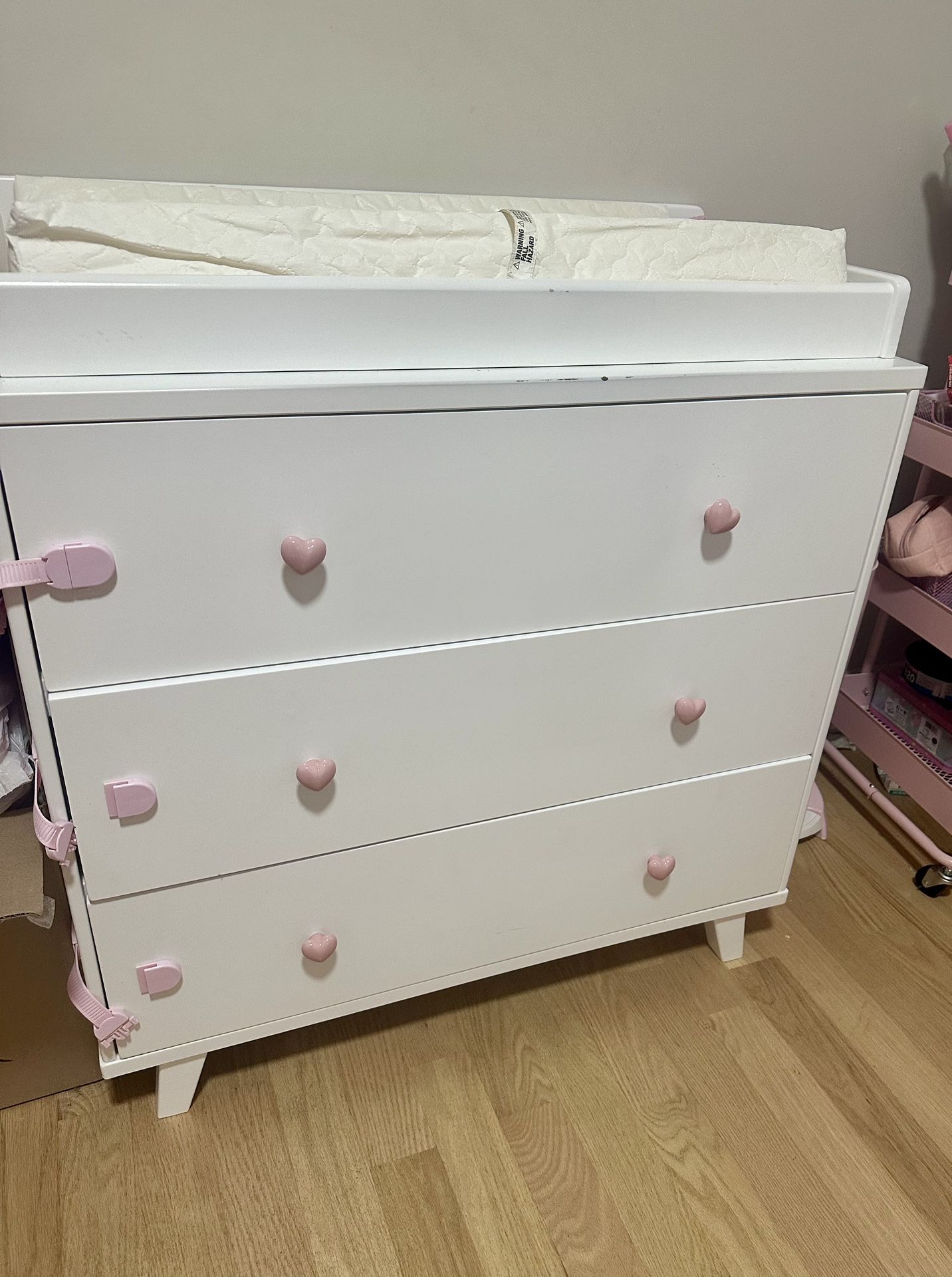 White Nursery Dressers For Sale (2)
