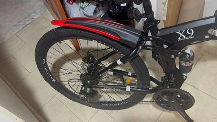 Folding mountain bike