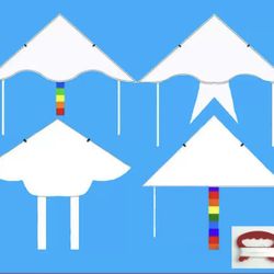 3ft blank kite for DIY QTY:30