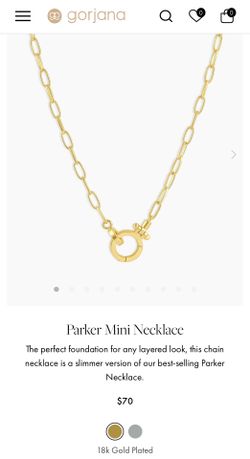 Gorjana Parker Mini Necklace 