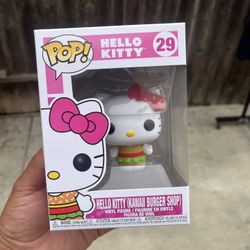 Hello Kitty Funko Pop 29 (kawaii Burger Shop) 