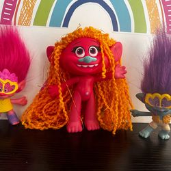 TROLL BUNDLE OF 3 DOLLS - 5 inch