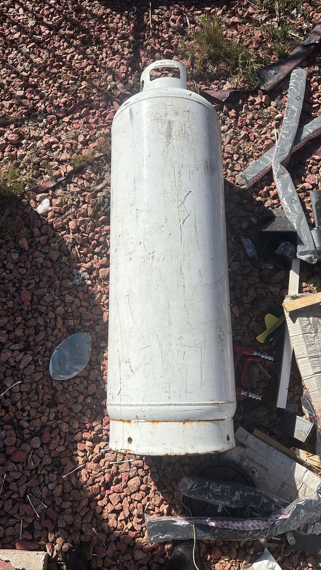 Propane Tank/ Tanque de Gas