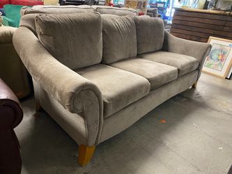 Warm Grey 3-Seat Sofa