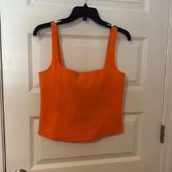 Orange Tank Top