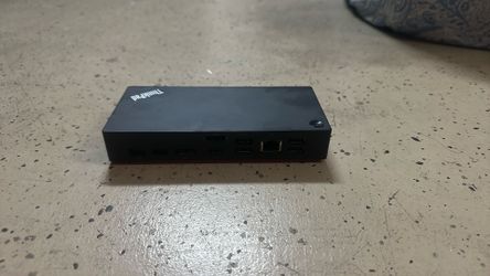 Thinkpad Multi Connection Port. Cords Not Included