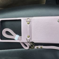 Vinich Crossbody for Samsung Galaxy Z Flip 7 Wallet Case with Strap, Card Holder RFID Blocking Kickstand Shockproof Flip Phone Cover for Galaxy Flip 7