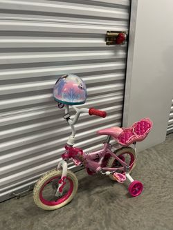 Little girls Princess Bike & Helmet